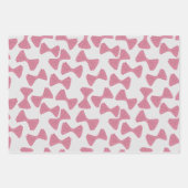 Yorkshire Terrier Bows Hearts Set Geschenkpapier Set (Vorderseite 2)
