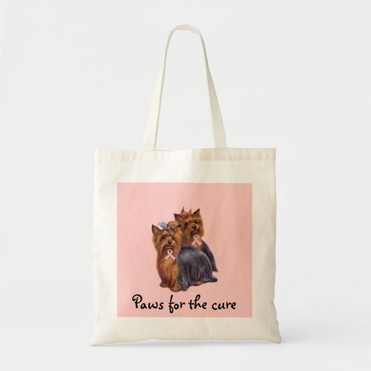 Yorkshire-Terrier-Brustkrebs-Taschen-Tasche Tragetasche (Vorne)
