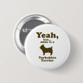 Yorkshire Terrier Button (Vorne & Hinten)