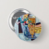 Yorkshire Terrier Button (Vorne & Hinten)