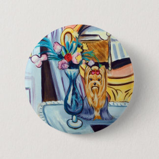 Yorkshire Terrier Button