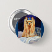 Yorkshire Terrier Button Button (Vorne & Hinten)