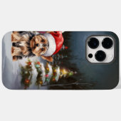 Yorkshire Terrier Caravan Christmas Adventure Case-Mate iPhone Hülle (Rückseite (Horizontal))