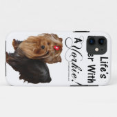 Yorkshire Terrier Case-Mate iPhone Hülle (Rückseite (Horizontal))