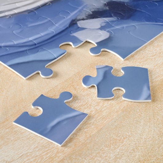 Yorkshire Terrier Christmas Boat Holiday Puzzle (Seite)