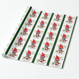 Yorkshire Terrier Christmas Geschenkpapier