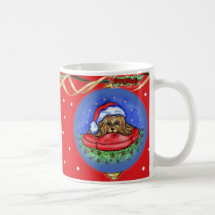Yorkshire Terrier Christmas Kaffeetasse