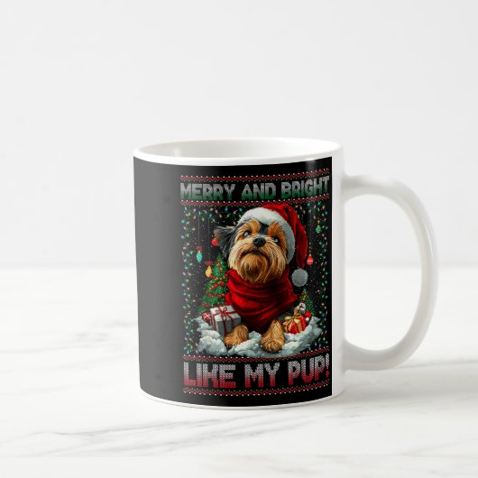 Yorkshire Terrier Christmas Tree Decorations Dog L Kaffeetasse (Rechts)