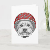 Yorkshire Terrier Daredevil Karte (Vorderseite)