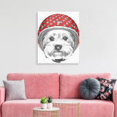 Yorkshire Terrier Daredevil Leinwanddruck (Insitu (Wohnzimmer))