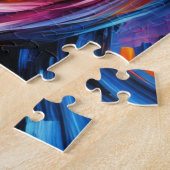 Yorkshire Terrier Dog Acrylic Print | Bunt Puzzle (Seite)