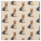 Yorkshire Terrier Dog Art Fabric Stoff (Muster)