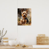 Yorkshire Terrier Dog Art Print Poster (Küche)