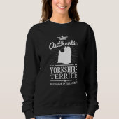 Yorkshire Terrier Dog Breed  75 Sweatshirt (Vorderseite)