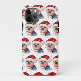 Yorkshire Terrier Dog Breed Christmas Stars Case-Mate iPhone Hülle