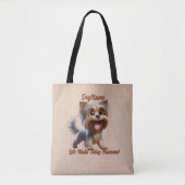 Yorkshire Terrier - Dog hinzufügen, Text ändern Tasche (Vorderseite)