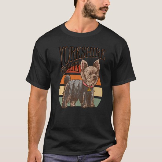 Yorkshire Terrier - Dog Identification - Dogs Love T-Shirt (Vorderseite)