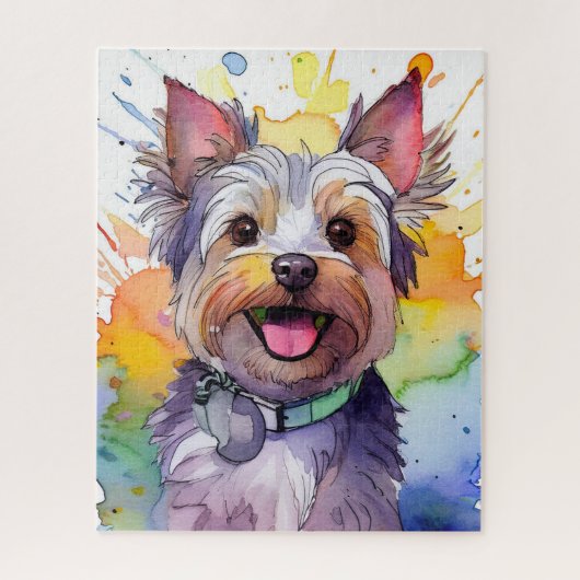 Yorkshire Terrier Dog Jigsaw Puzzle (Vertikal)