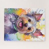 Yorkshire Terrier Dog Jigsaw Puzzle (Horizontal)