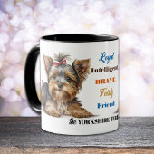 Yorkshire Terrier Dog Loyal Friend Tasse