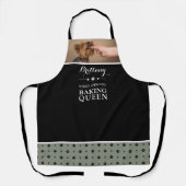 Yorkshire Terrier Dog Name Foto Custom Schürze (Vorderseite)