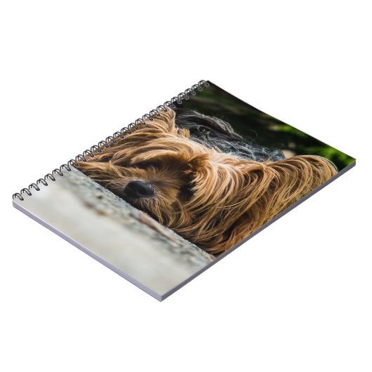 Yorkshire Terrier Dog Notizblock (Linke Seite)