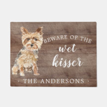 Yorkshire Terrier.Dog Personalisiert Dog Mat