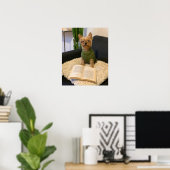Yorkshire Terrier Dog Poster (Heimbüro)