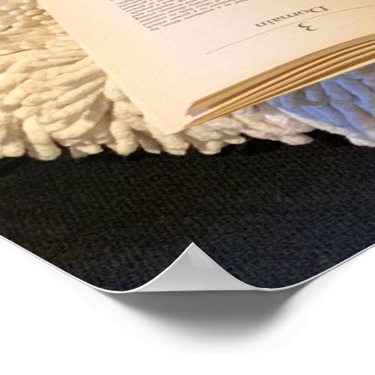 Yorkshire Terrier Dog Poster (Ecke)