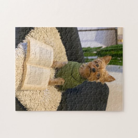 Yorkshire Terrier Dog Puzzle (Horizontal)