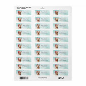 Yorkshire Terrier Dog Return Address Label (Vorne)