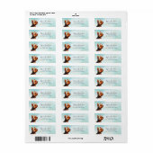 Yorkshire Terrier Dog Return Address Label (Vorne)