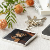 Yorkshire Terrier Dog Schlüsselanhänger (Seite)