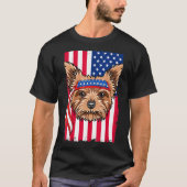 Yorkshire Terrier Dog T-Shirt (Vorderseite)