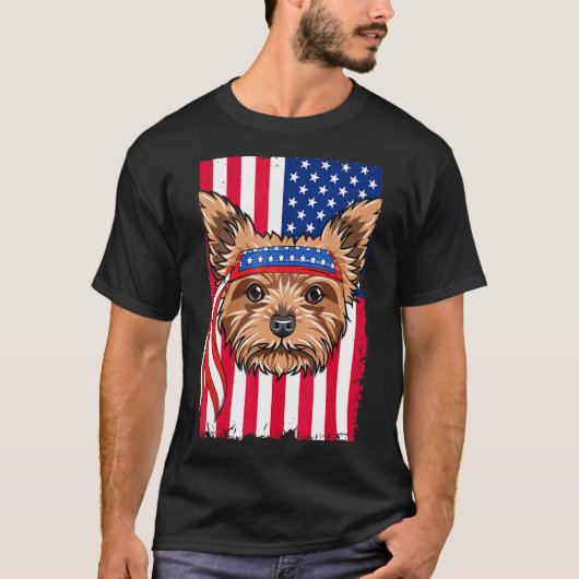 Yorkshire Terrier Dog T-Shirt (Vorderseite)