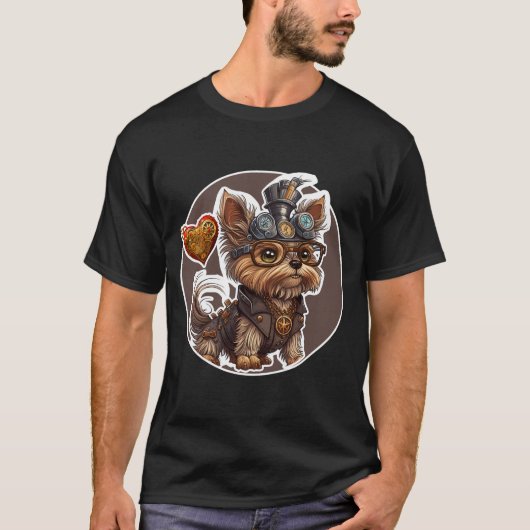 Yorkshire Terrier Dog T - Shirt (Vorderseite)