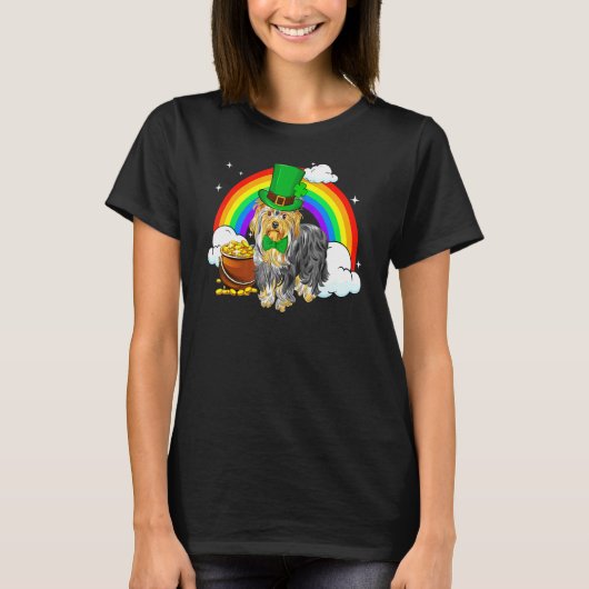 Yorkshire Terrier Dog T-Shirt (Vorderseite)
