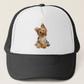 Yorkshire Terrier Dog Truckerkappe (Vorderseite)