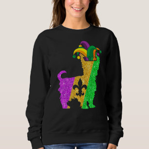 Yorkshire Terrier Dog Vater Mama Lover Funny Mardi Sweatshirt