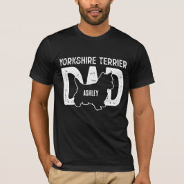 Yorkshire Terrier Dog Vater Puppy Vater T-Shirt