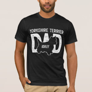 Yorkshire Terrier Dog Vater Puppy Vater T-Shirt