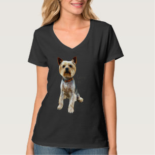 Yorkshire Terrier Dog Yorkie Mama Vater Liebe Terr T-Shirt