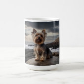 Yorkshire Terrier Elegant Coffee Tasse (Mittel)