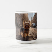 Yorkshire Terrier Elegant Coffee Tasse (Mittel)
