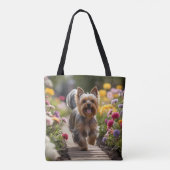 Yorkshire Terrier Elegant Tasche (Rückseite)