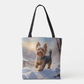 Yorkshire Terrier Elegant Tasche (Rückseite)