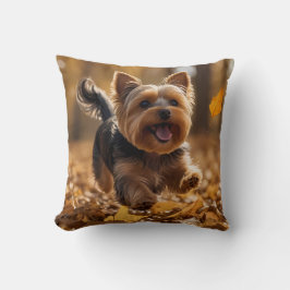 Yorkshire Terrier Elegant Throw Pillow Kissen