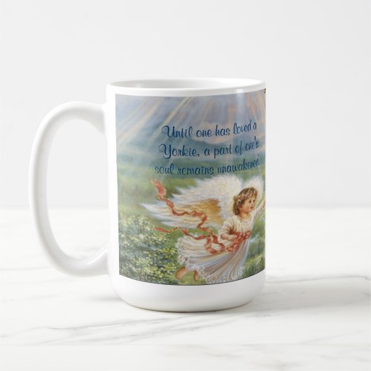 Yorkshire-Terrier-Engels-Tasse Kaffeetasse (Links)