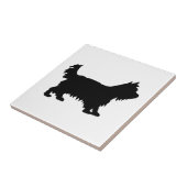 Yorkshire Terrier Fliese (Seite)