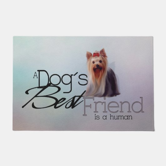 Yorkshire Terrier Fußmatte (Vorderseite)